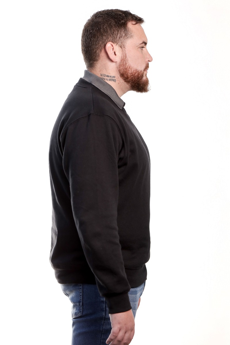 Crew Sweater Legacy In Motion Black 2