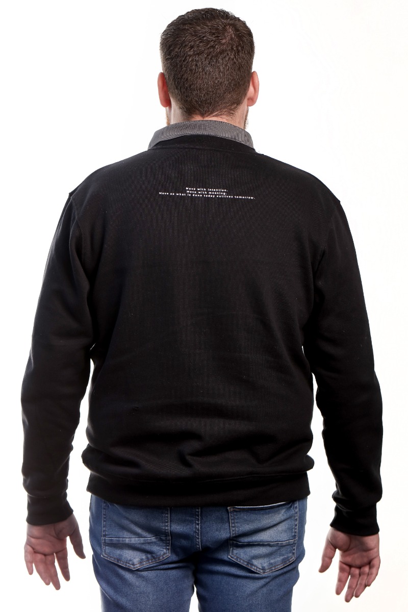 Crew Sweater Legacy In Motion Black 3